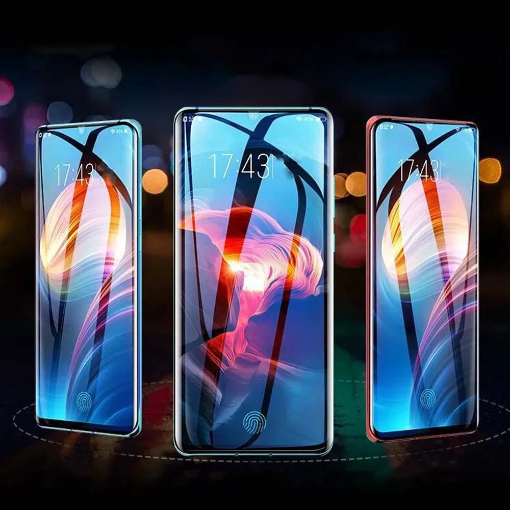 Чехол для Huawei P 30 Pro закаленная пленка Mate 20 pro полный экран 3D Edge пластиковая