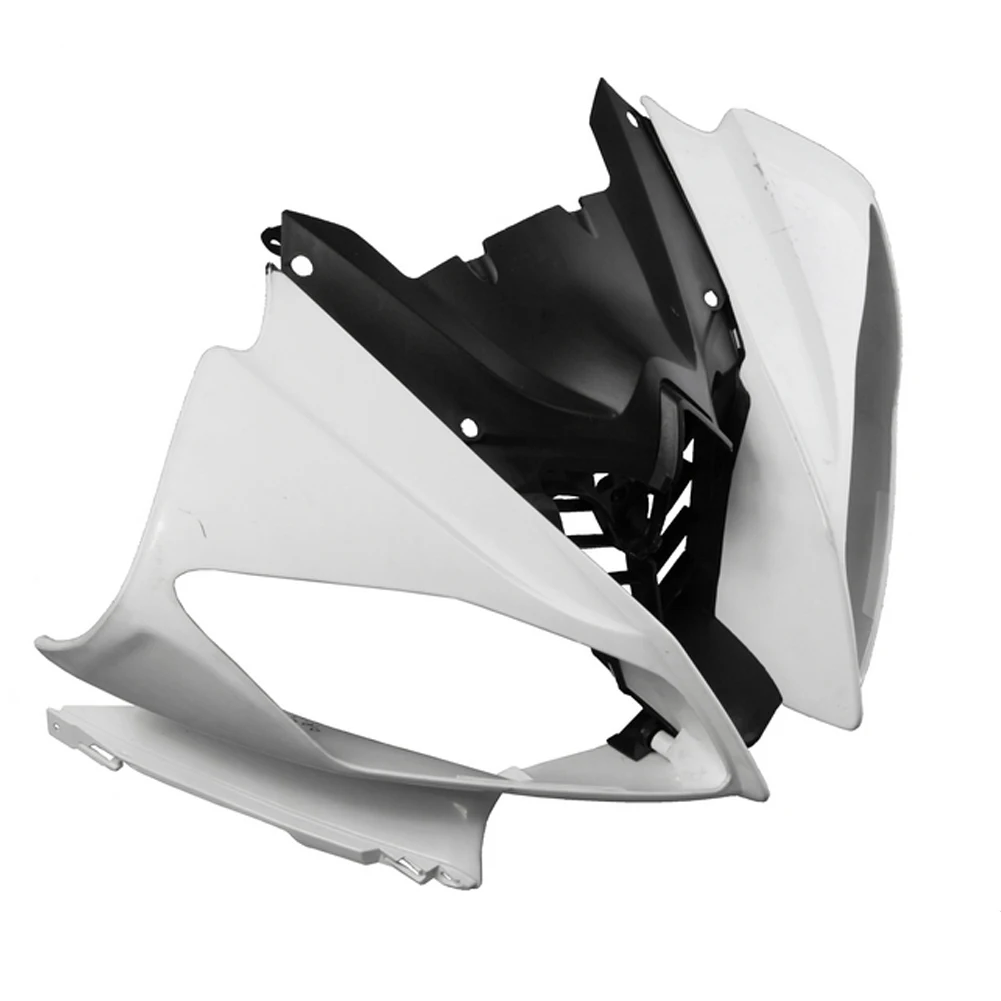 

For Yamaha YZF R6 Upper Front Nose Fairing Cowl 2008 2009 2010 Motorbike Accessories Injection Mold ABS Plastic Unpainted White