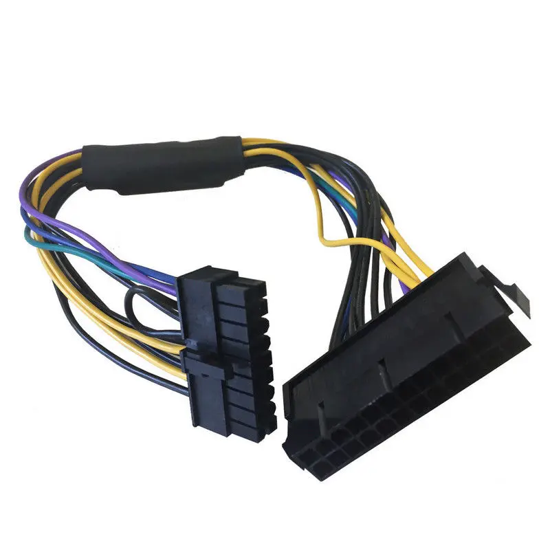 Zeadow 24 Pin для материнской платы 18 ATX PSU кабель адаптера питания 18AWG HP Z230 Z420 Z620 рабочая