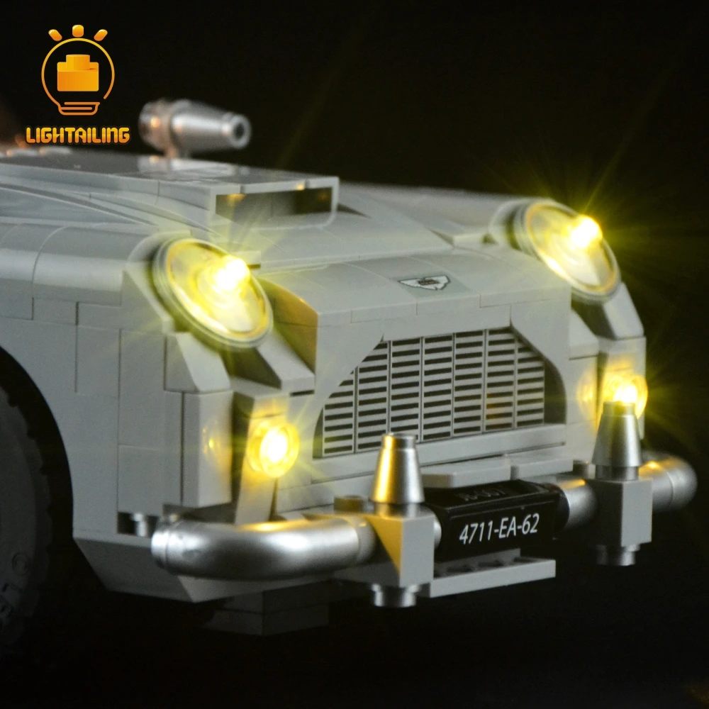 Комплект светодиодного освещения для Creator James Bond Aston Martin DB5 комплект осветительных