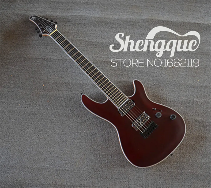 

2018 custom Top quality Mayones 7 string electric guitar Ashwood Neck throughbody custom store musical instruments shop