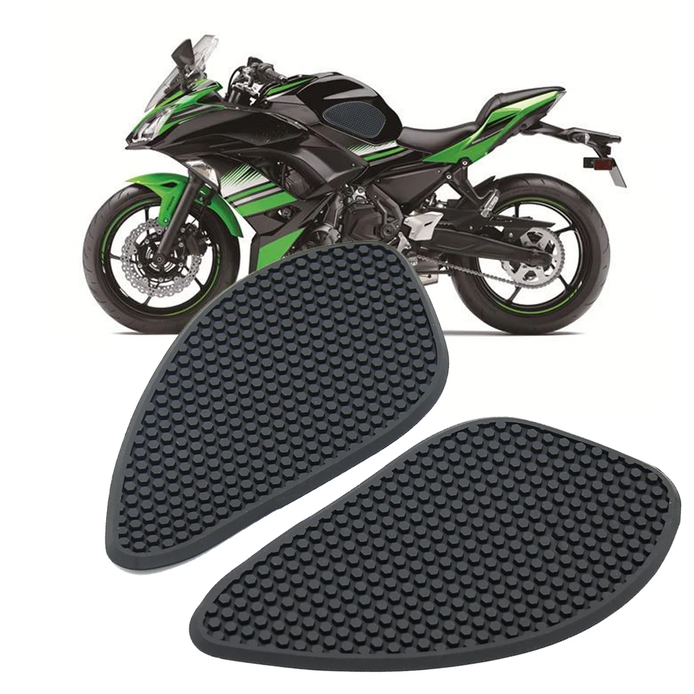 

For KAWSAKI NINJA650 Z650 20172018 2019Motorcycle Protector Anti slip Tank Pad Sticker Gas Knee Grip Traction Side 3M Decal