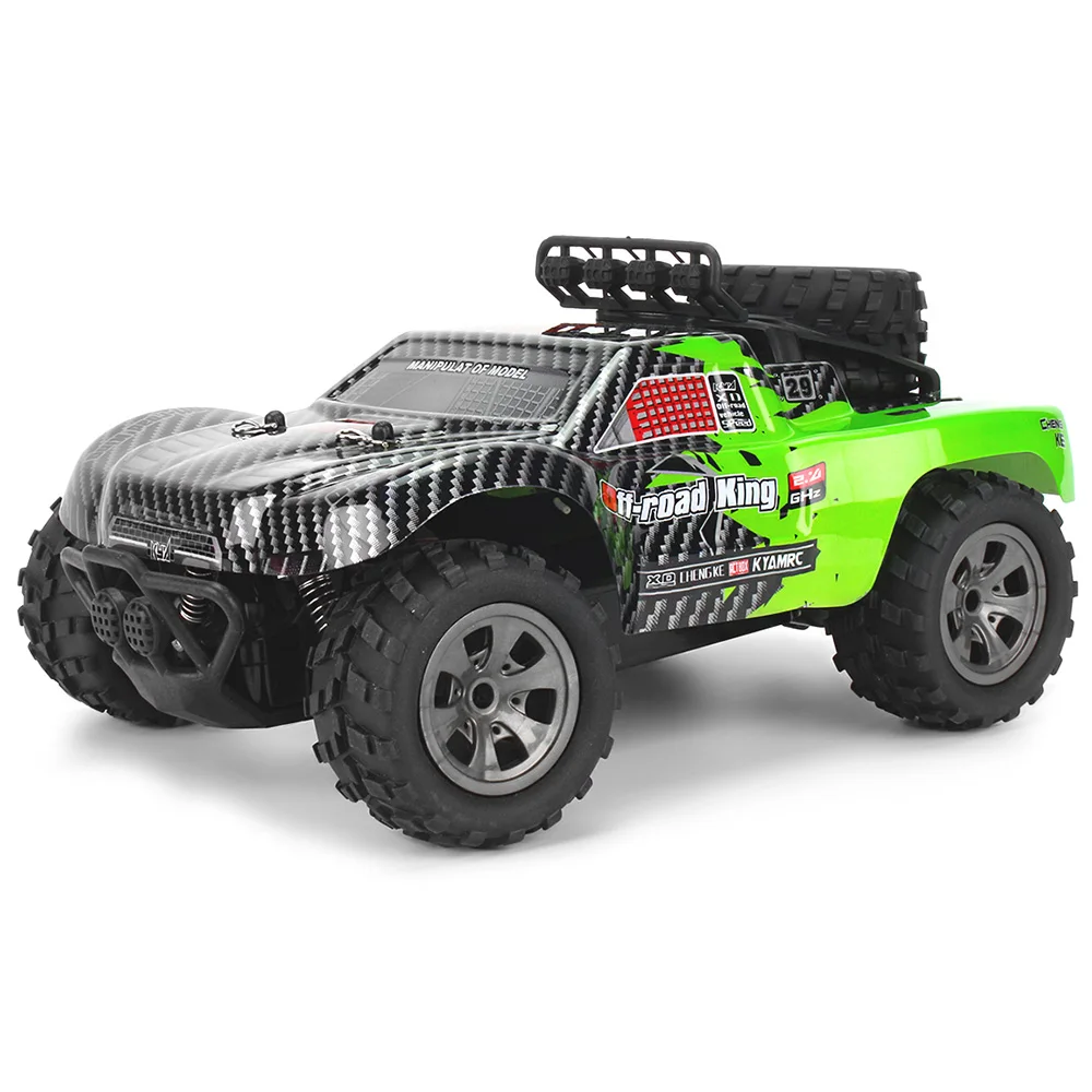 

1885-B 2.4G Remote Control System 1/18 Up To 18km/H Speed Drift RC Off-Road Car Desert Truck RTR Toy Gift 260 Strong Power Motor