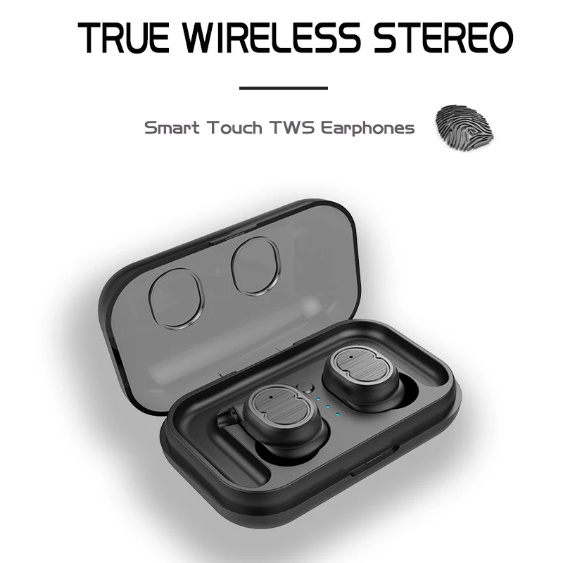Новые наушники-вкладыши TWS с Bluetooth5.0 мини Беспроводной Водонепроницаемый наушники-вкладыши HiFi наушники TWS стерео Беспроводной наушники с двойной микрофон