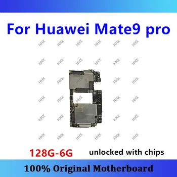 

Original Mate9 pro motherboard for Huawei Mate9 pro motherboard 128G-6G mainboard unlocked with chips 6G+128G card logic board