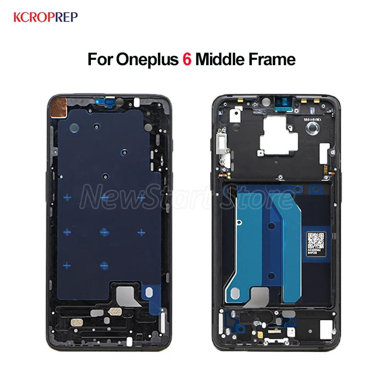 Средняя рамка для One Plus 6 Передняя ЖК Шасси сменный аксессуар запасные части Oneplus