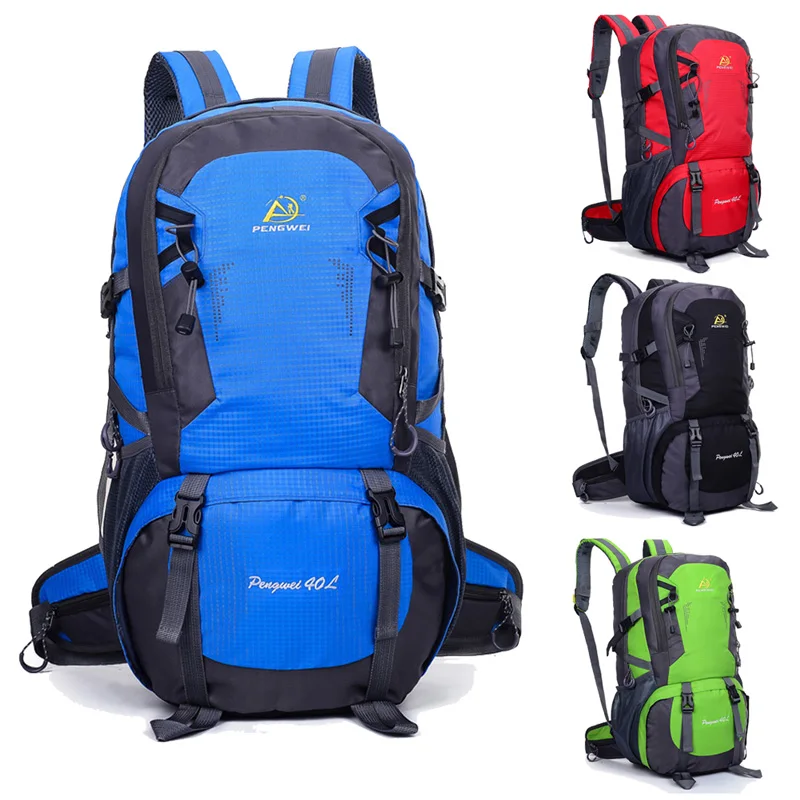 40L Climbing Bags Sport Camping Backpack Outdoor Waterproof Nylon ...