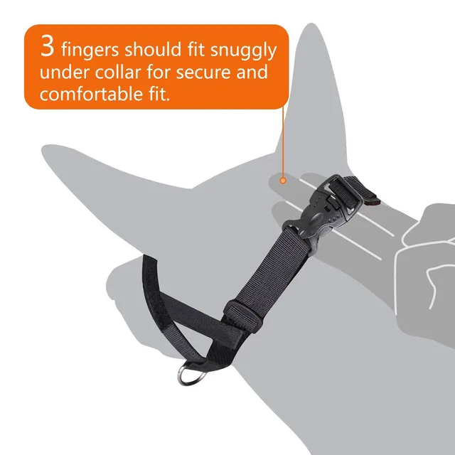 Adjustable Dog Muzzle Head Collar Walk Training Pulling Halter Anti Bark Bite Pet Accessories Hogard