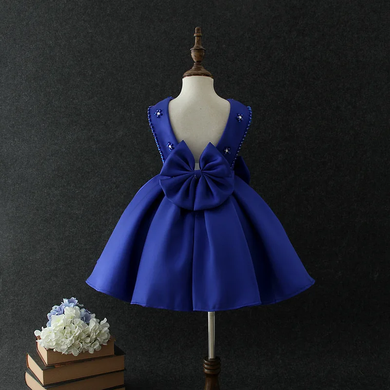 powder blue girls dress
