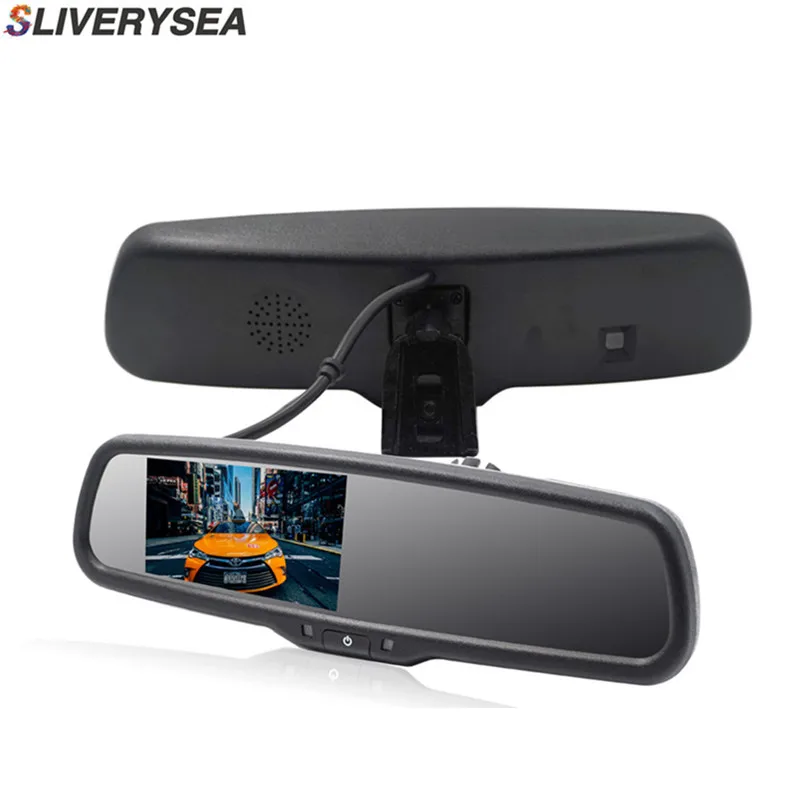 Зеркало заднего вида SLIVERYSEA оригинальное автомобильное зеркало высокая яркость