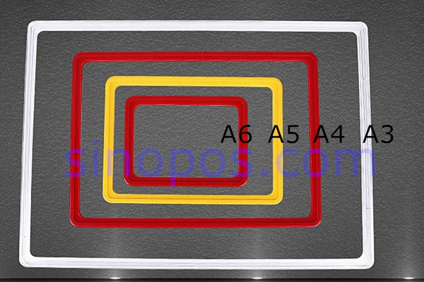 Сверхмощный захват шток крепление знак рамка держатели, А4 А5 А6 карта цена плакат тега Дисплей Полка Стеллаж большой поп зажим база