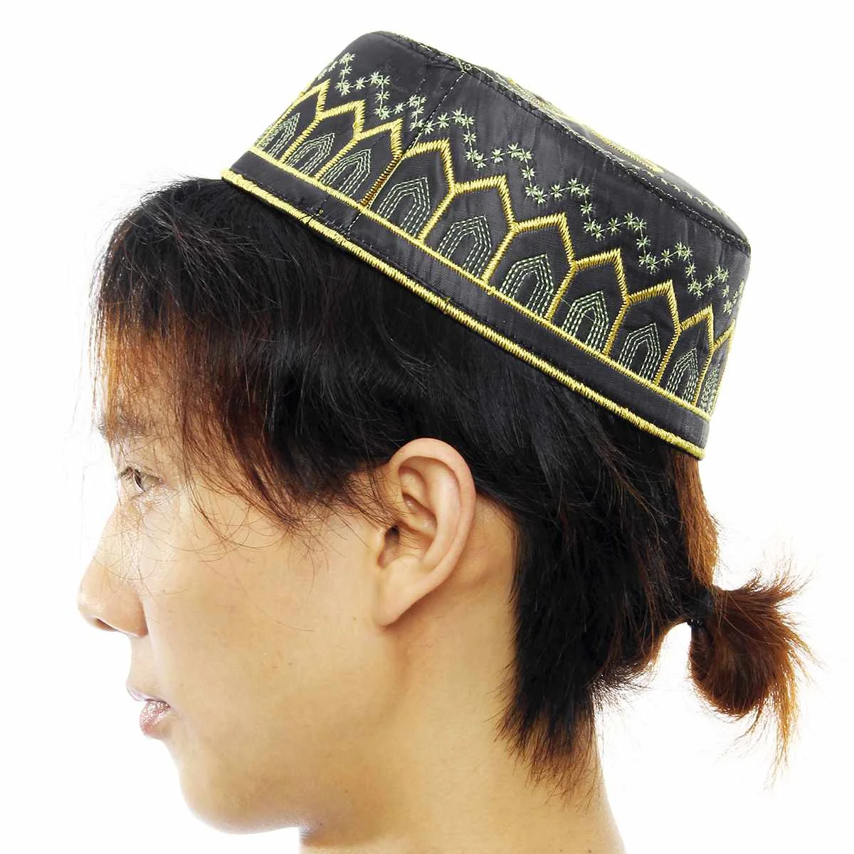 Модная мусульманская шапочка для молитвы, шапка s, индийская шапка Topi Kufi, круглая Кепка, ИД Рамадан, молитва арабским мужчинам, мусульманская, Новое поступление