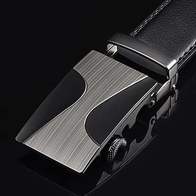 

2019 New arrival Genuine Leather Strap men Belts Top quality Automatic Metal Belt men Fashion Brand Designer belt For men