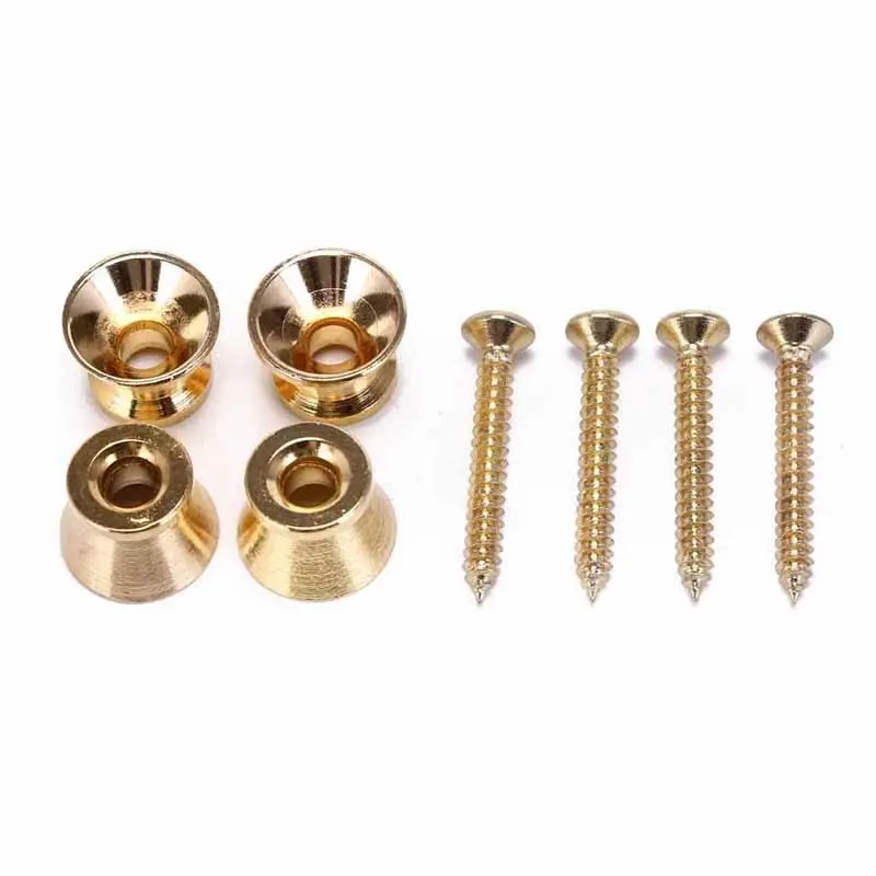 

Bass Guitar Ukulele Strap Screw Buttons Lock Pins Pegs Pads Strap Lock Strap Lock new 4pcs/lot