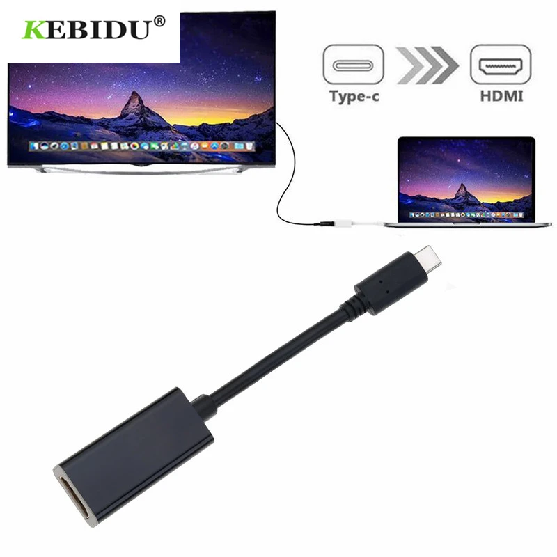 USB C к HDMI адаптер 4K 60Hz Тип C 3,1 Для samsung S9/8 Plus htc HUAWEI LG G8 Мужской к HDMI Женский кабель адаптер конвертер