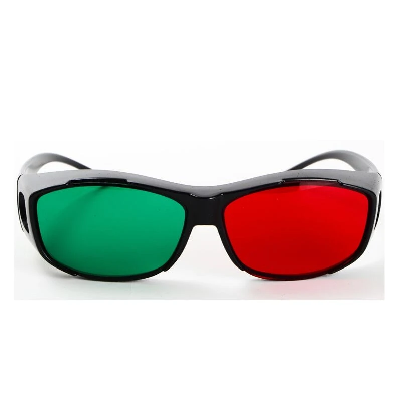 GLTREE корригирующие очки красного и зеленого цвета для мужчин и женщин, очки для слепоты, драйвер/изображение/дизайн, цветные очки G414 - Цвет линз: G393 Red