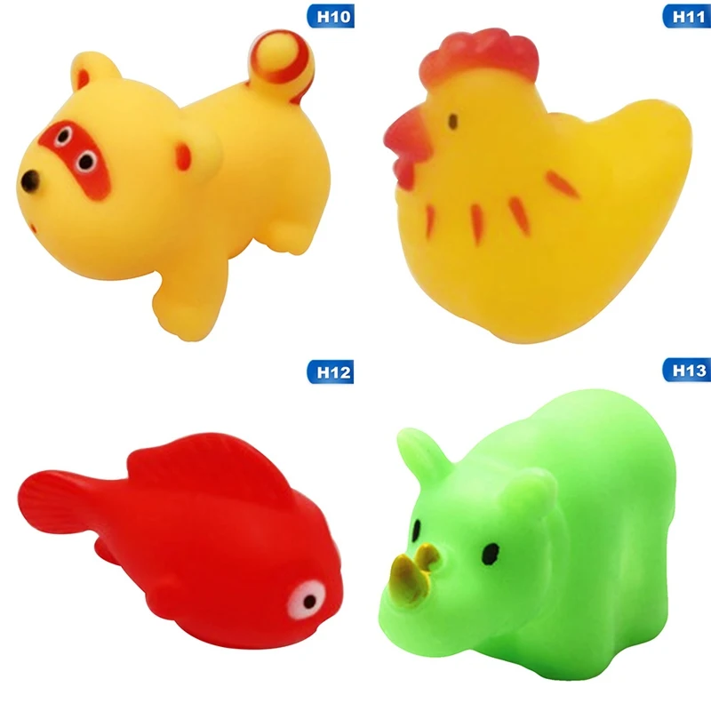 Игрушки для ванной в 1 шт. детские игрушки с распылителем воды мягкие резиновые