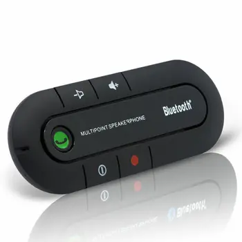 

Wireless Bluetooth HandsFree Speaker Car Kit Visor Clip for Smart Phone Mobile