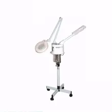 Популярный 2 в 1 озоновый паровой аппарат для лица с увеличением лампы для кожи уход красота оборудование