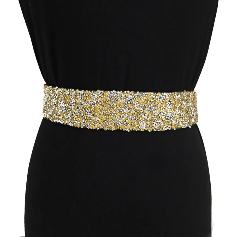 wide sparkly belts for dresses