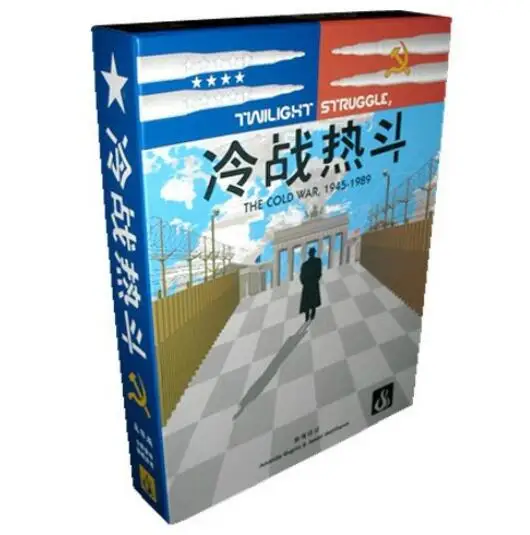 

Chinese version twilight struggle, super clear cards, high quality The Cold War, 1990 board games cards game