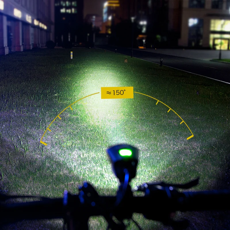 Clearance INBIKE Bike Accessories Bike Light Bike Headlights USB Rechargable Safety Night Riding  Bicycle Light Waterproof MTB bicicleta 2