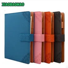 Новое поступление в стиле ретро; в китайском стиле 6 сборщик листового листа A5 из искусственной кожи магнитный блокнот A5 Тетрадь канцелярские принадлежности, подарок