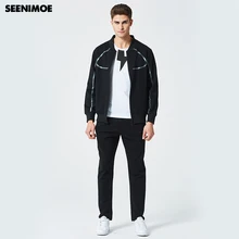 Seenimoe Spring Mens Hoodied Coat Brand Mens Sets Sportsman Wear Two Piece Track Suit For Men Hoodie Sweatshirt+ Pants