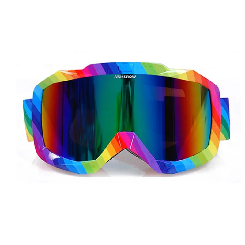

Men Skiing Snowboarding Skiing Goggles Double Lens Anti-Fog Snow Glasses Anti-Wind Snowboard Winter Classic Ski Goggles