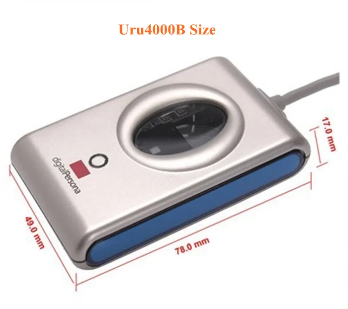 Digital Personal Fingerprint Reader USB Biometric Fingerprint Scanner URU4000B (1)