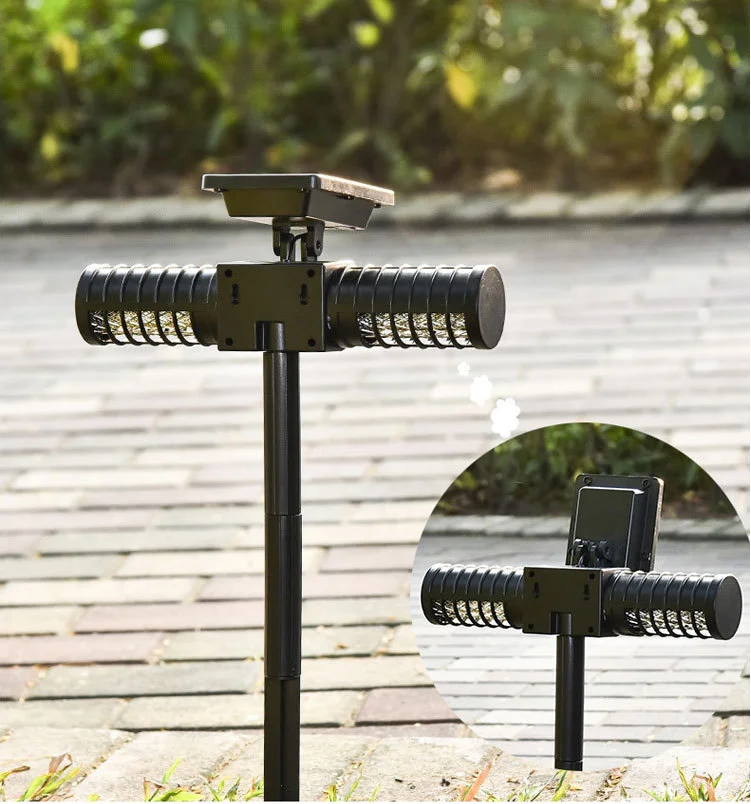 Luzes do Jardim Villa ao ar ao ar Livre Luz à Prova Solar Inseto Assassino Dwaterproof Água Villa Mosquito Repelente Gramado Luzes Inserção 11 à prova dwaterproof água luzes do jardim