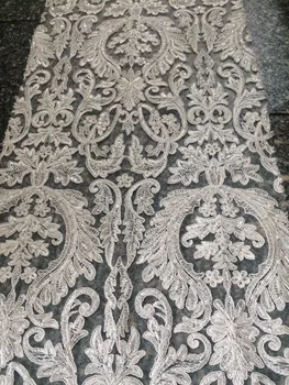 

L-32119 Free shipping nice African nigerian lace fabric 5yards/lot for party & wedding dress