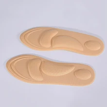 1 пара 4D Спортивная губка мягкая стелька на высоком каблуке башмачок облегчение боли Арка подушка для поддержки WF 668