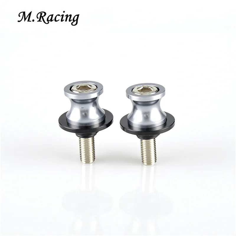 

6MM CNC Universal Motorcycle Swingarm Spools Slider M6 Stand Screws RSV1000 Mille RSV1000 Mille R Tuono R