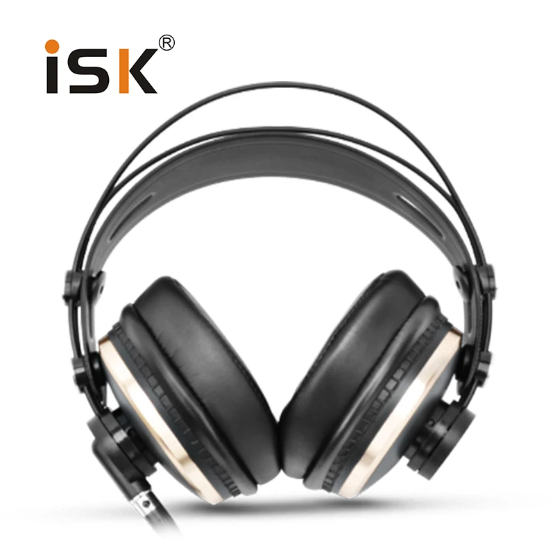 ISK HD9999 Pro HD монитор наушники полностью закрытый Мониторинг наушники DJ/Аудио/Смешивание/запись студийная гарнитура