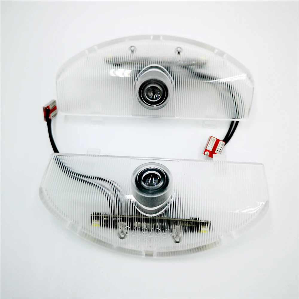

2PCS LED Door Ghost Shadow Light Courtesy led car laser projector Logo Case Welcome Light For Mitsubishi Pajelo Grandis