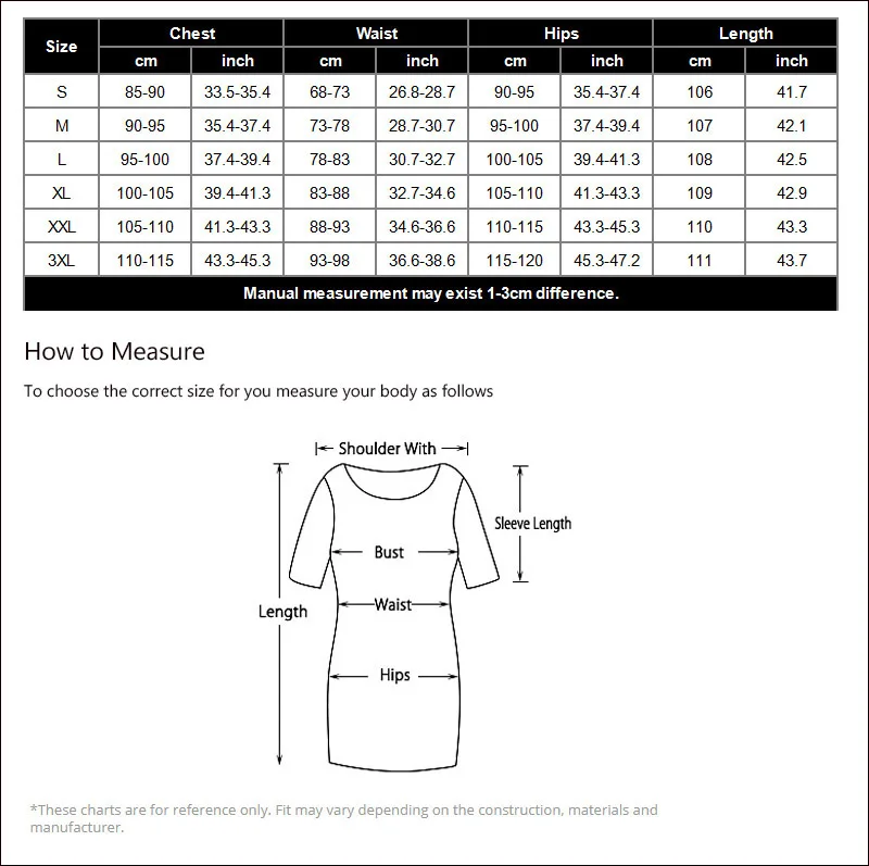 B022 size chart