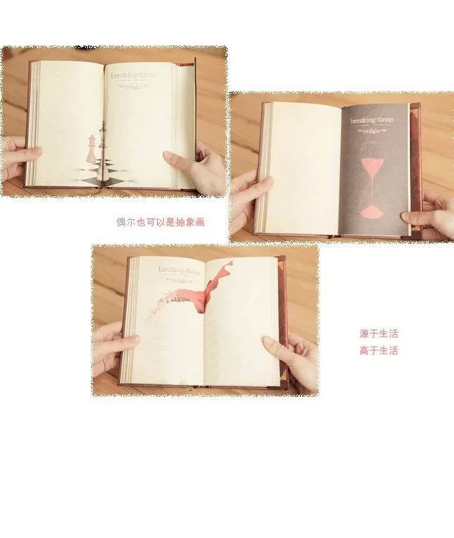 Блокнот KIMCOOL [The Twilight Saga Diary notebook] Классический европейский винтажный блокнот