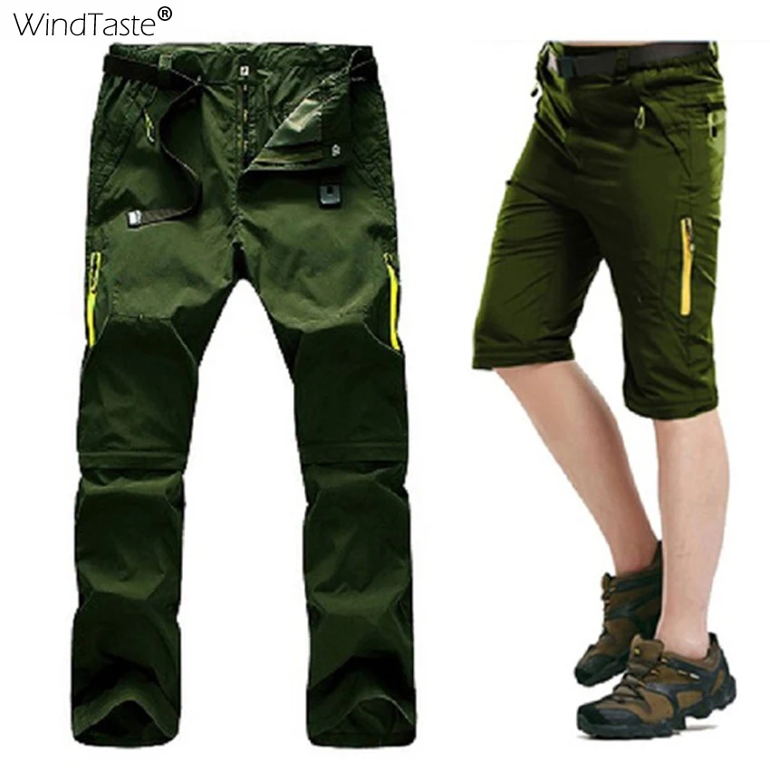 WindTaste 5XL de verano de los hombres de secado rápido extraíble pantalones impermeable al aire libre pantalones cortos pantalones de senderismo Trekking Hombre Pantalones deportes KA066 WindTaste 5XL de verano de los hombres de secado rápido extraíble pantalones impermeable al aire libre pantalones cortos pantalones de senderismo Trekking Hombre Pantalones deportes KA066