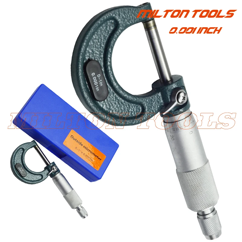 1" Micrometer Vernier Scale 0.001 Precision Machinist Tool outside