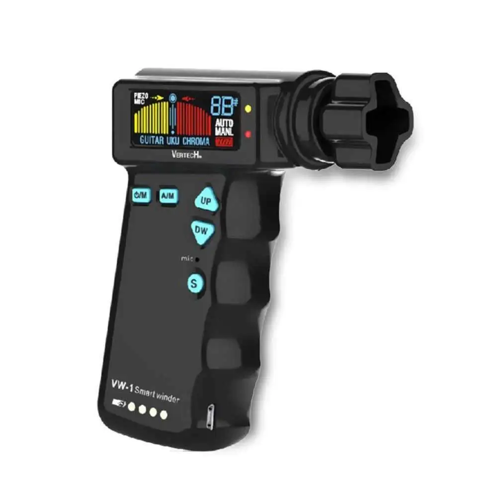

Vertech VW-1 Smart Winder - Automatic Guitar Tuner Strings Tuner Smart Peg String Winder Acoustic Electric Guitar Automatic Tool