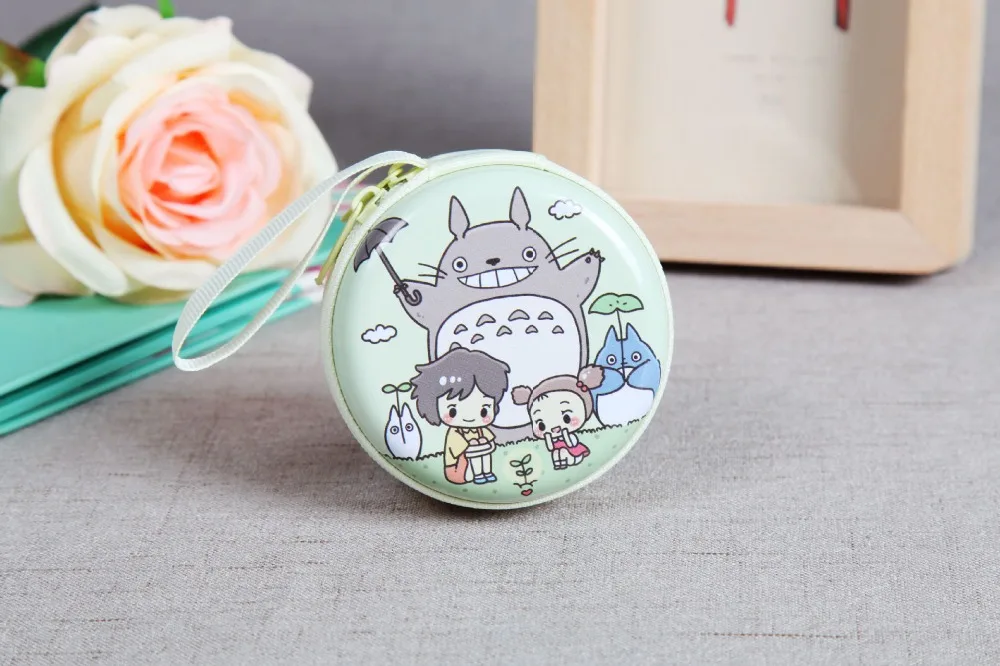 Милая женская мини-сумка Kawaii Totoro, мультяшная монета Totoro, кошелек для девочек, сумка для наушников, свадебный подарок, рождественский подарок