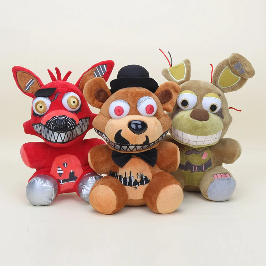 25 см FNAF Five Nights at Freddy's Бонни и Чика кекс Фокси золотой Freddy Fazbear кошмар