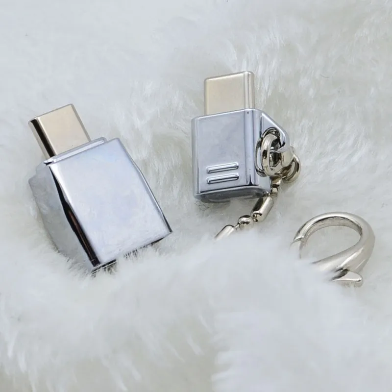Для Macbook адаптер для компьютера цифровой конвертер Micro usb Тип C набор металлический USB-C штекер USB 3,1 женский тип-c конвертер