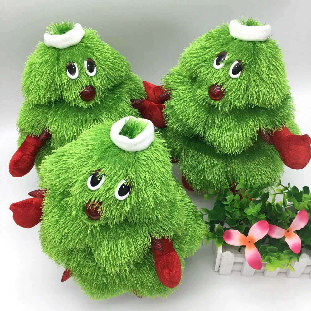 Новинка года Рождественская елка плюшевые игрушечные растения обувь для девочек Творческие Подарки к Рождеству Новинка романтическая елка мягкая игрушка