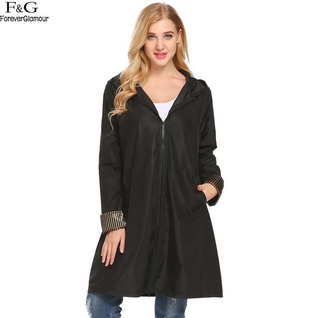 women's windbreakers with hood