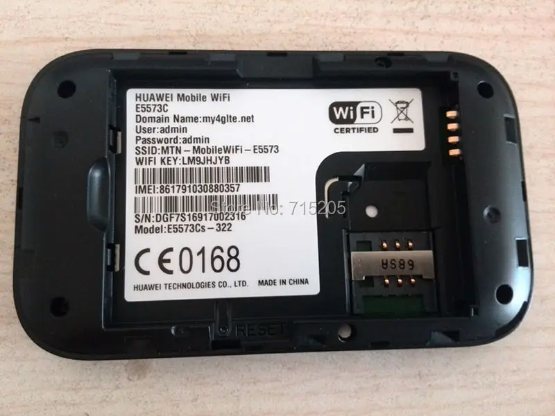 Оригинальный разблокированный мобильный Wi Fi маршрутизатор Huawei E5573 E5573Cs 322