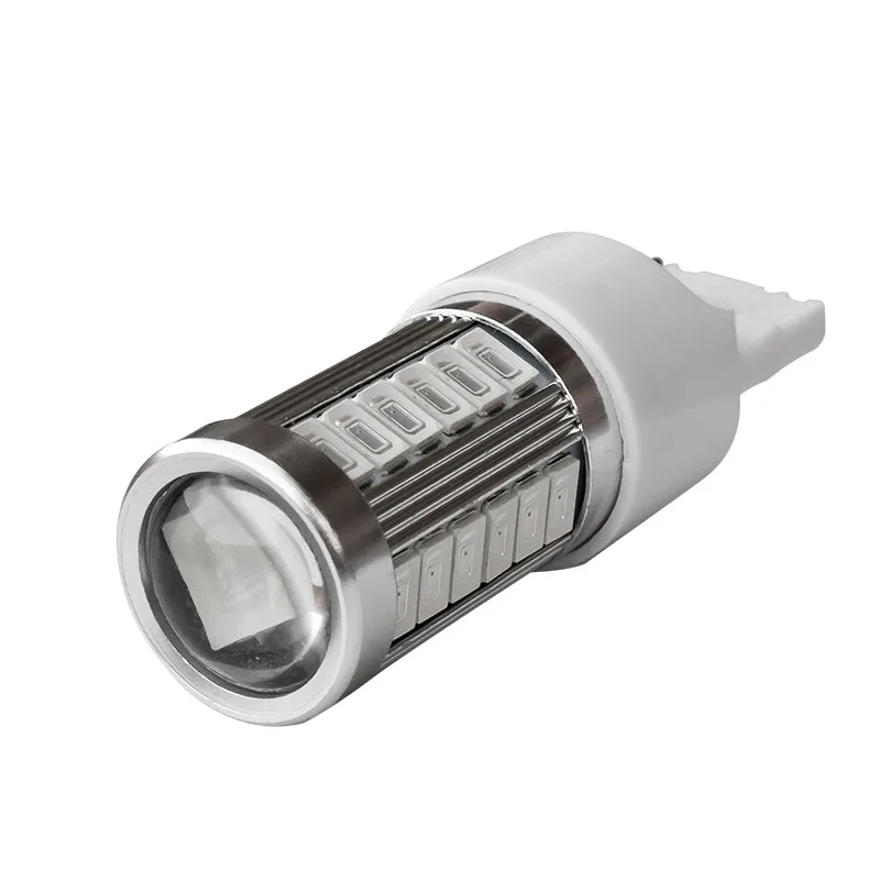 1 шт. T20 7440 W21W 33 SMD 5730 светодиодный автомобиль резерв лампа авто Тормозная 33SMD 5630