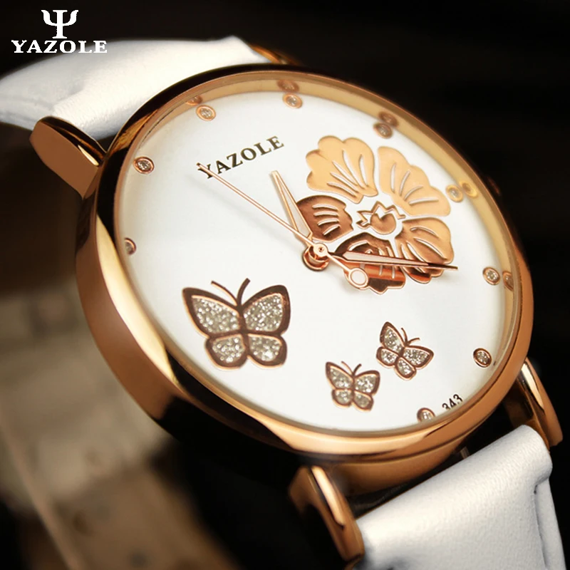 Relojes Mujer yazole кварц часы новый дизайн Для женщин Повседневные брендовые Роскошные