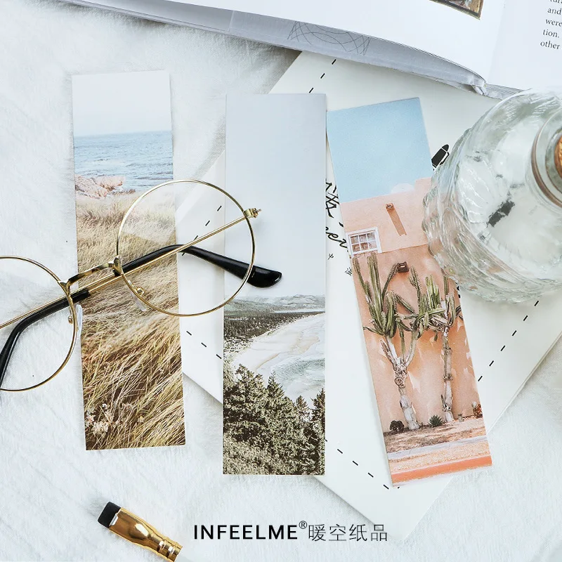 30 шт ветерок цветы бумага Bookmarks книжный держатель канцелярские школьные принадлежности детский подарок